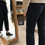1m50 mode femme petite taille : pantalon robe veste, coupes raccourcissent l’effet trop long