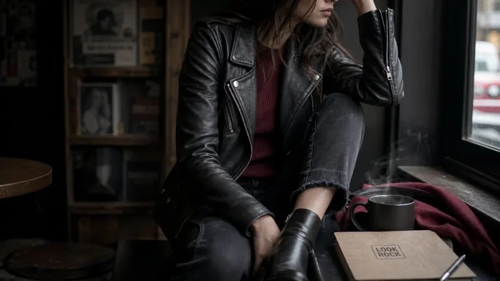 Look rock : les codes du cuir, du jean et de l’attitude pour éviter l’effet déguisement
