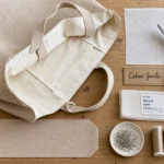 Tuto sac cabas grand format 50 cm, fond renforcé et doublure