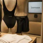 Maillot de bain calvin klein noir : une pièce femme et short homme