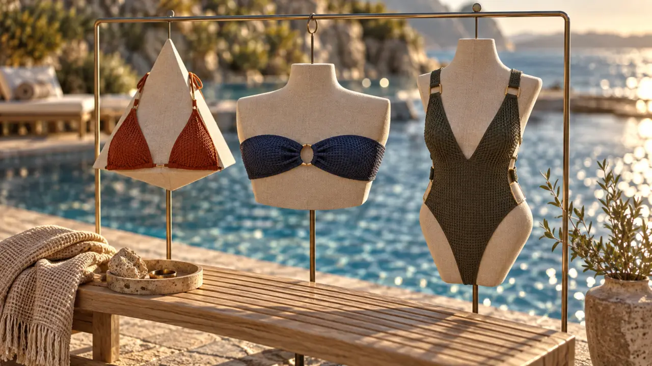 graine de sable maillot de bain : modèles pour morphologie