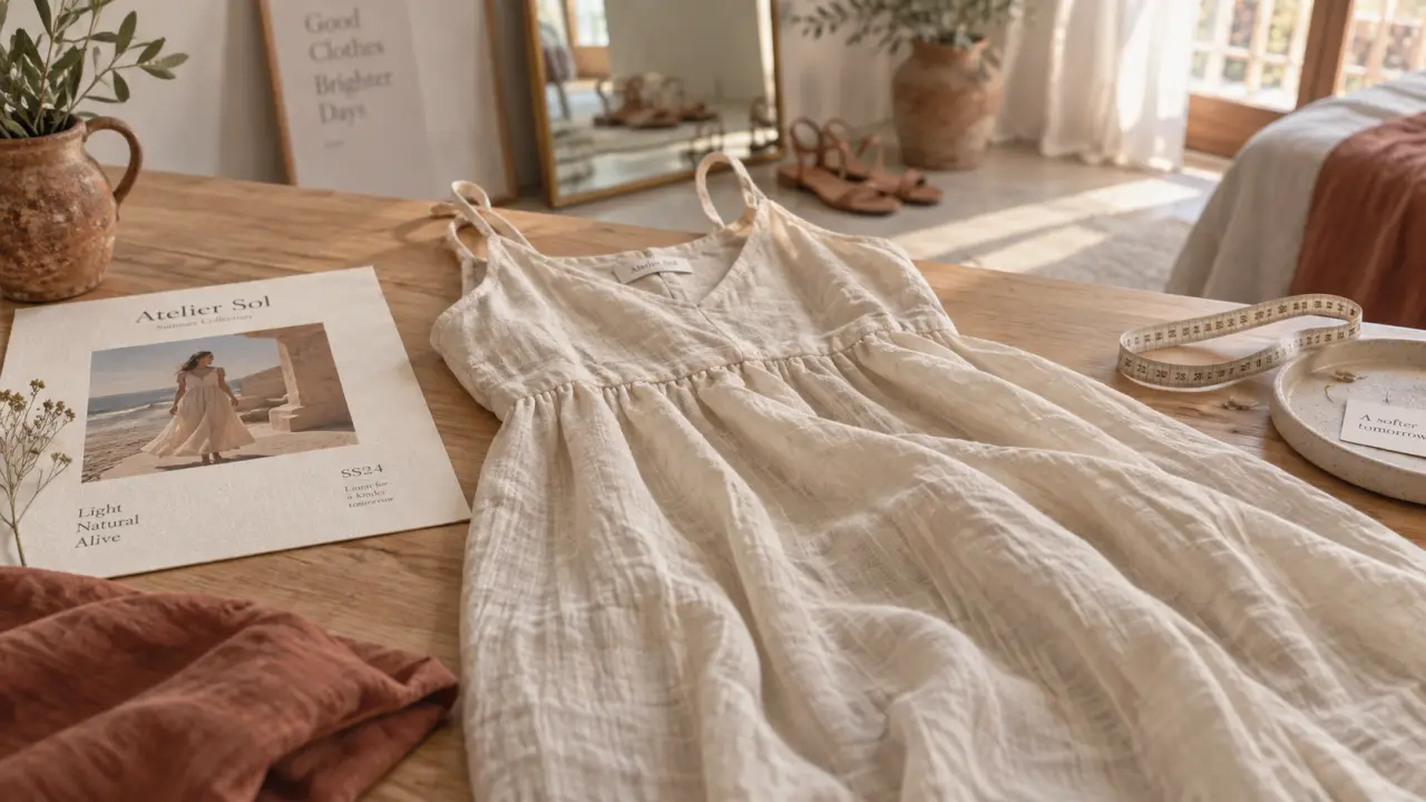 Robe coton femme ample été, coupe midi fluide en coton léger